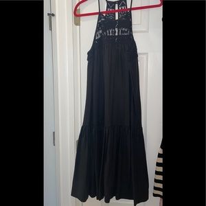 Milly Black sundress with lace